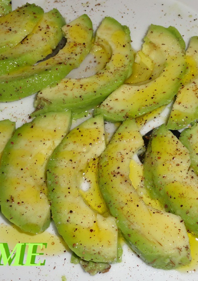Una foto de Aguacate aliñado