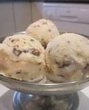 Helado de stracciatella casero