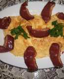 Tortilla con grasa de oca y jamón de pato