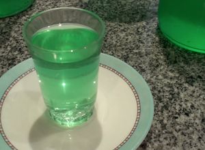 Una foto de Licor de menta casero