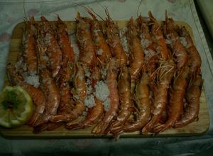 Foto principal de Langostinos a la sal al horno