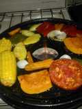 Parrillada de vegetales al parrigas