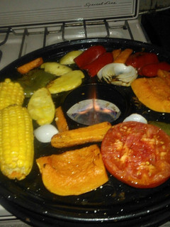 Una foto de Parrillada de vegetales al parrigas