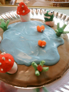 Foto principal de Tarta "Estanque en el bosque"