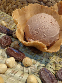 Una foto de Helado de Nutella