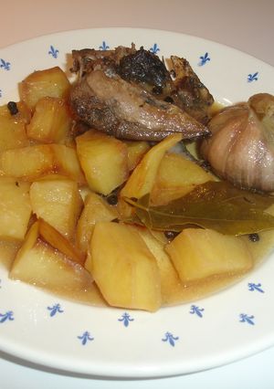 Una foto de Escabeche de paloma torcaz