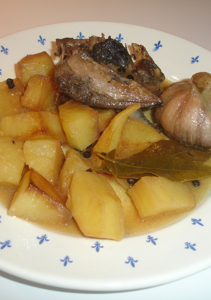 Una foto de Escabeche de paloma torcaz