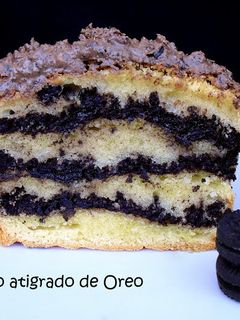 Una foto de Bizcocho atigrado de Oreo