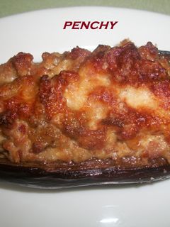 Una foto de Berenjenas rellenas a la carbonara