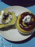 Cupcakes con manjar o merengue
