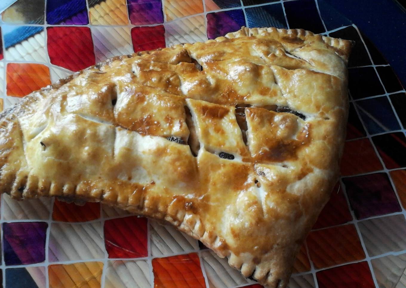 Pastel salado de pollo<br />