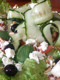 Una foto de Ensalada griega a mi manera