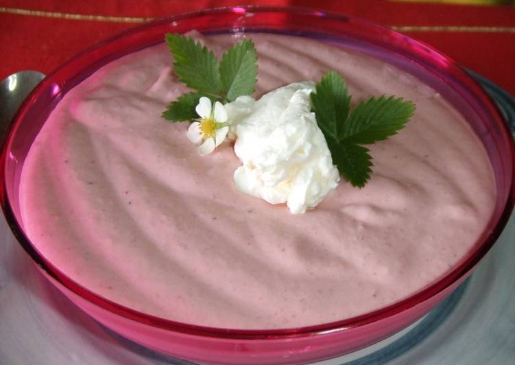 Crema rosa de primavera
