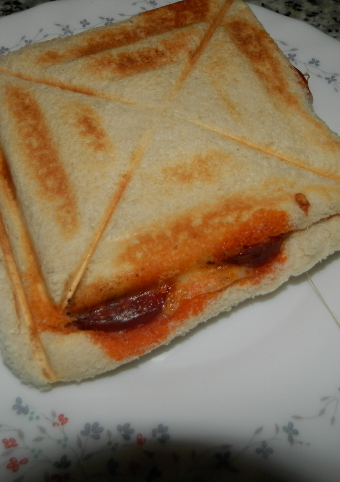 Una foto de Sándwich de chorizo