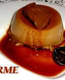Flan de café con dulce de leche
