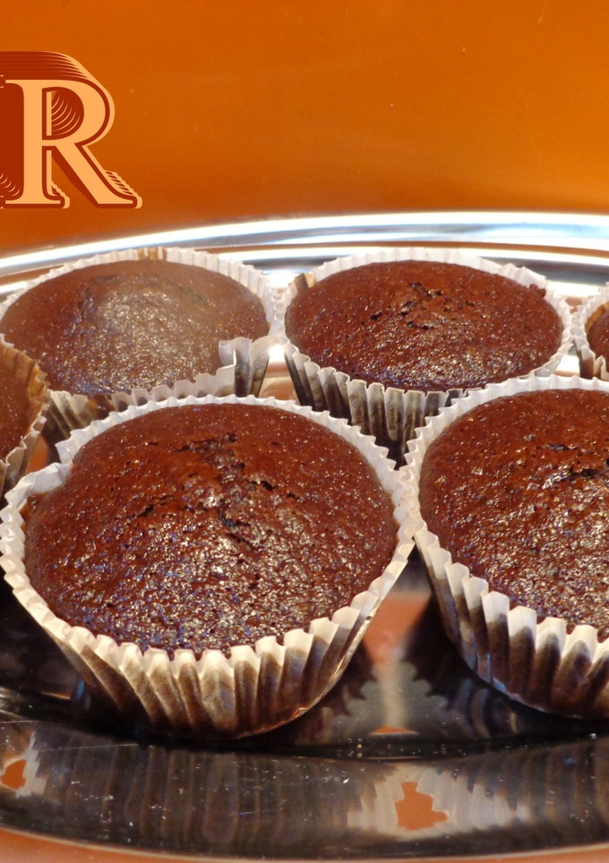 Una foto de Magdalenas de chocolate y coco veganas