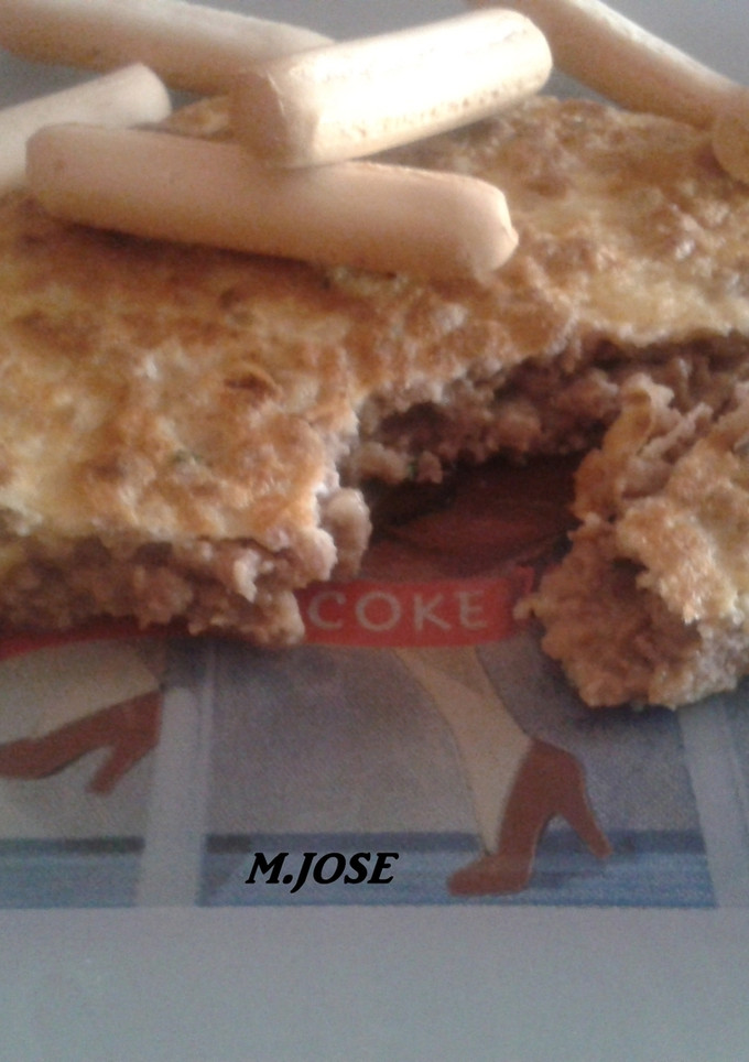 Una foto de Tortilla con carne picada