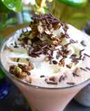 Batido de chocolate con magdalena