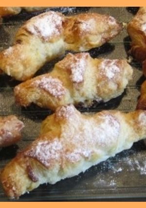 Una foto de Croissant con masa de hojaldre