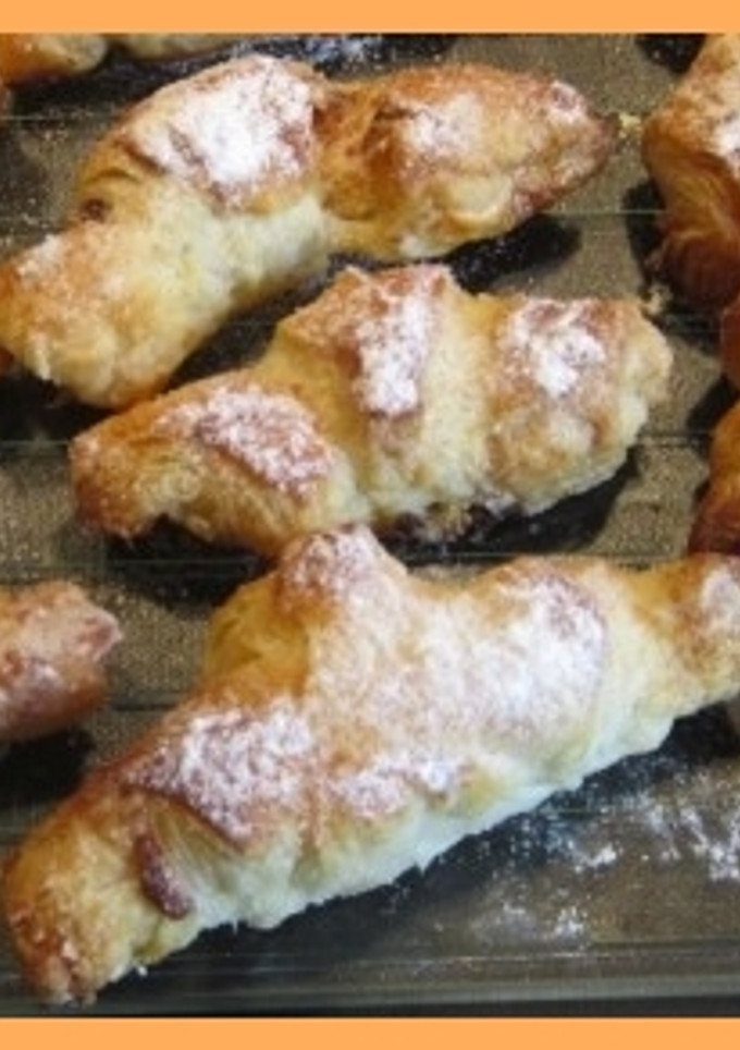 Una foto de Croissant con masa de hojaldre