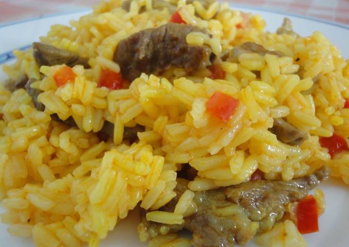 Arroz Meloso De Presa Ibérica Receta De Rebe- Cookpad