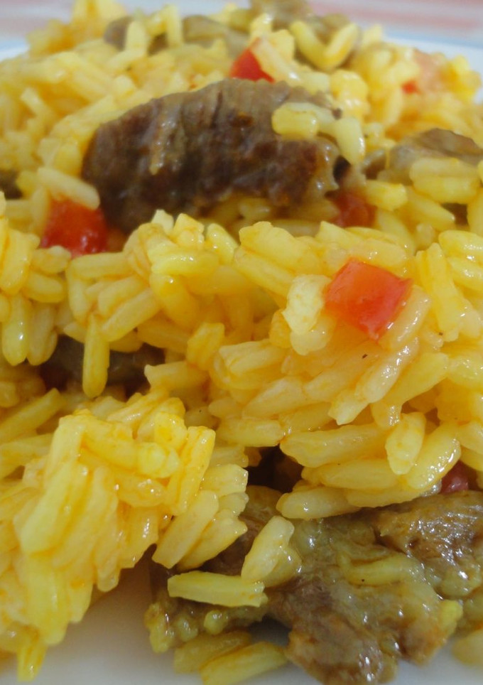 Una foto de Arroz meloso de presa ibérica