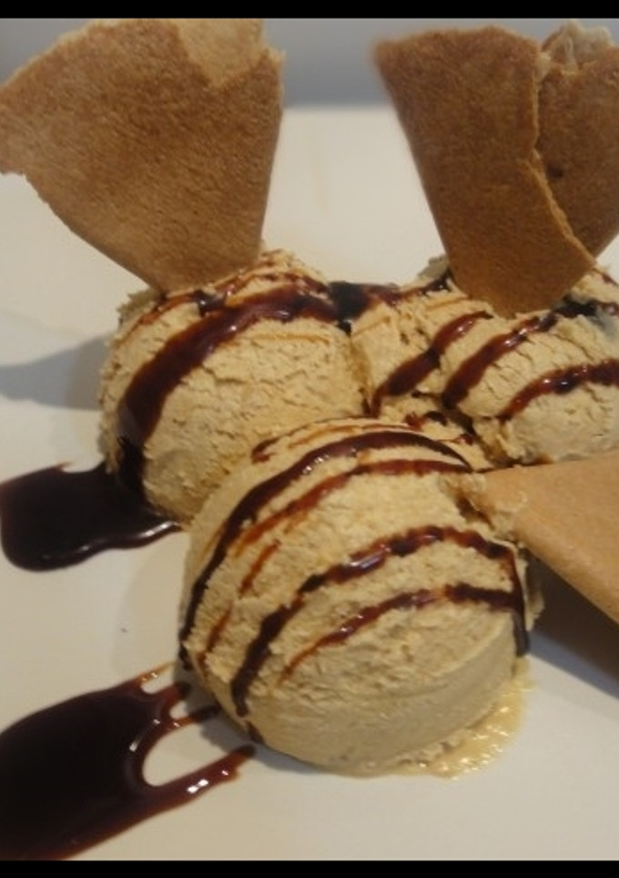Una foto de Helado de jaspeado escocés