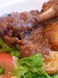 Brazuelo guisado y al horno