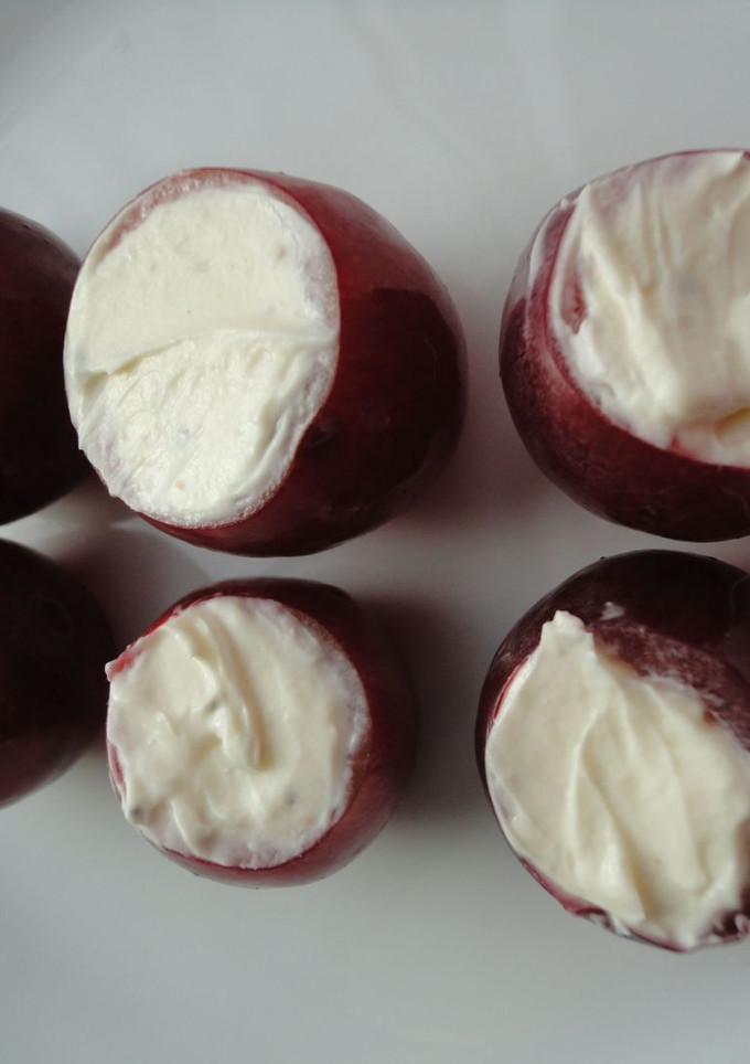 Una foto de Uvas rellenas
