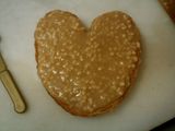 Palmeras gigantes de turrón de chocolate blanco