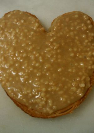 Una foto de Palmeras gigantes de turrón de chocolate blanco