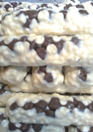 Una foto de Turrón de chocolate blanco