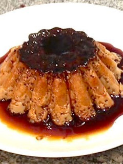 Una foto de Flan de café casero