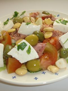 Una foto de Ensalada cromática
