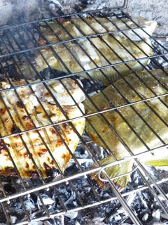 Una foto de Rodaballos a la brasa