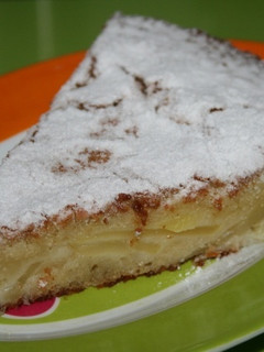 Una foto de Bizcocho jugoso de manzana