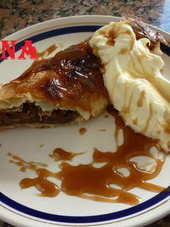 Una foto de Strudel de manzana casero