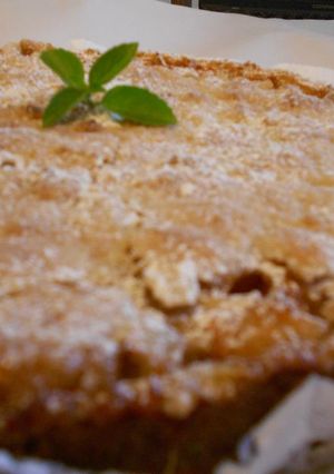 Una foto de Torta práctica de manzanas