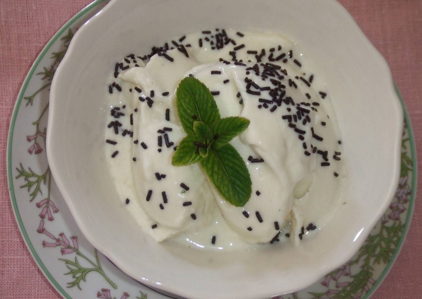 Helado rápido de melón y pera (Thermomix)