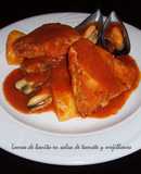 Bonito del Norte con mejillones