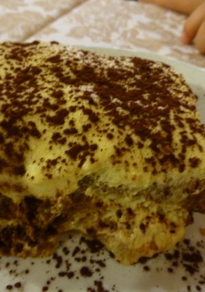 Una foto de Tiramisú receta italiana