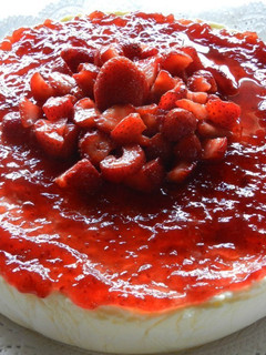 Una foto de Cheesecake sin horno