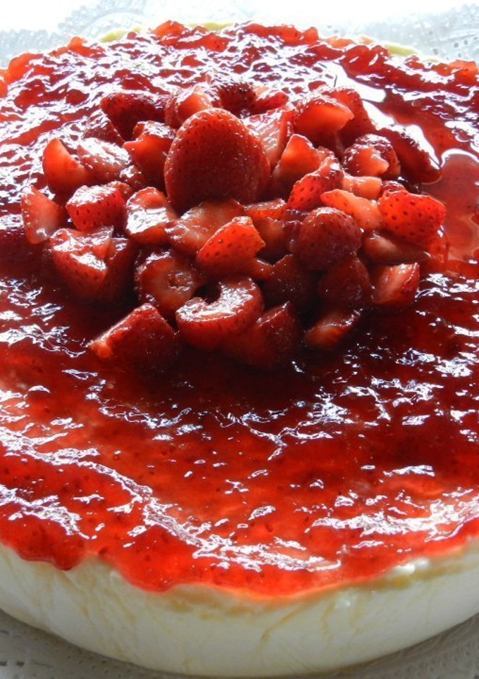 Una foto de Cheesecake sin horno