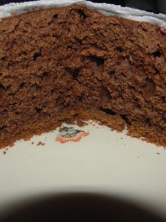 Una foto de Torta de mayonesa al chocolate