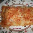 Bacalao confitado y pimiento envuelto