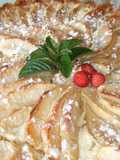 Pastel de manzana sin base
