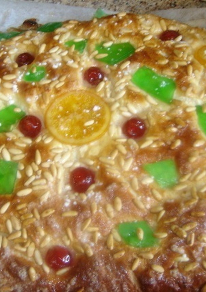 Una foto de Coca de brioche de San Juan
