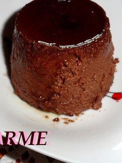 Una foto de Flan de chocolate con leche condensada