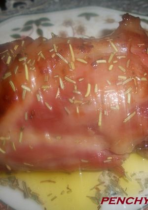 Una foto de Codillos de cerdo con miel