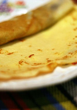 Una foto de Cómo preparar panqueques salados